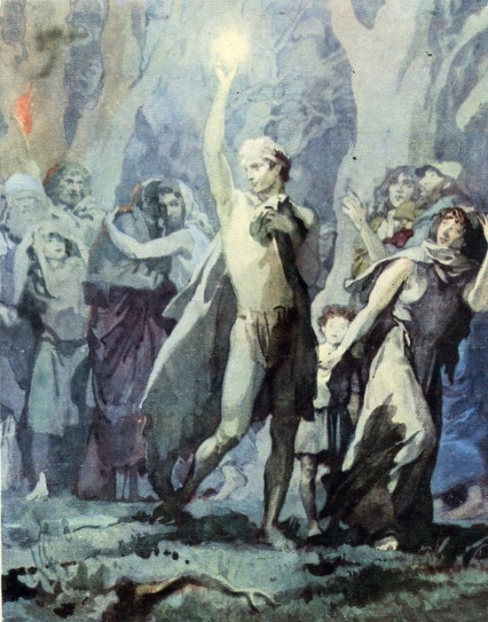М.Горький. "ГОРЯЩЕЕ СЕРДЦЕ ДАНКО"
("Детгиз", 1958 год, илл.Б.Дехтерева