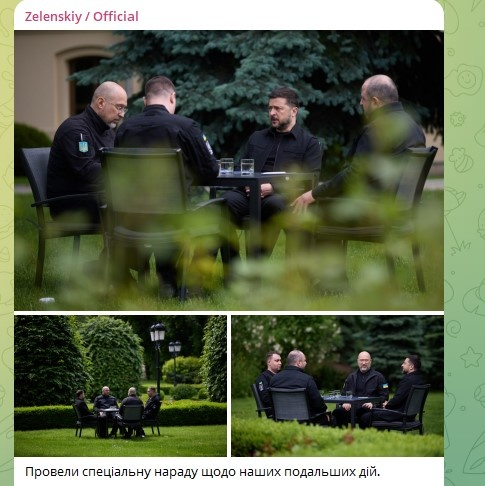Фото: Скриншот Telegram/Зеленский