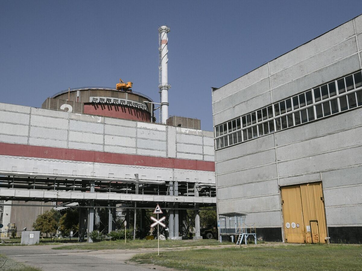    Запорожская АЭС в Энергодаре© РИА Новости . Константин Михальчевский