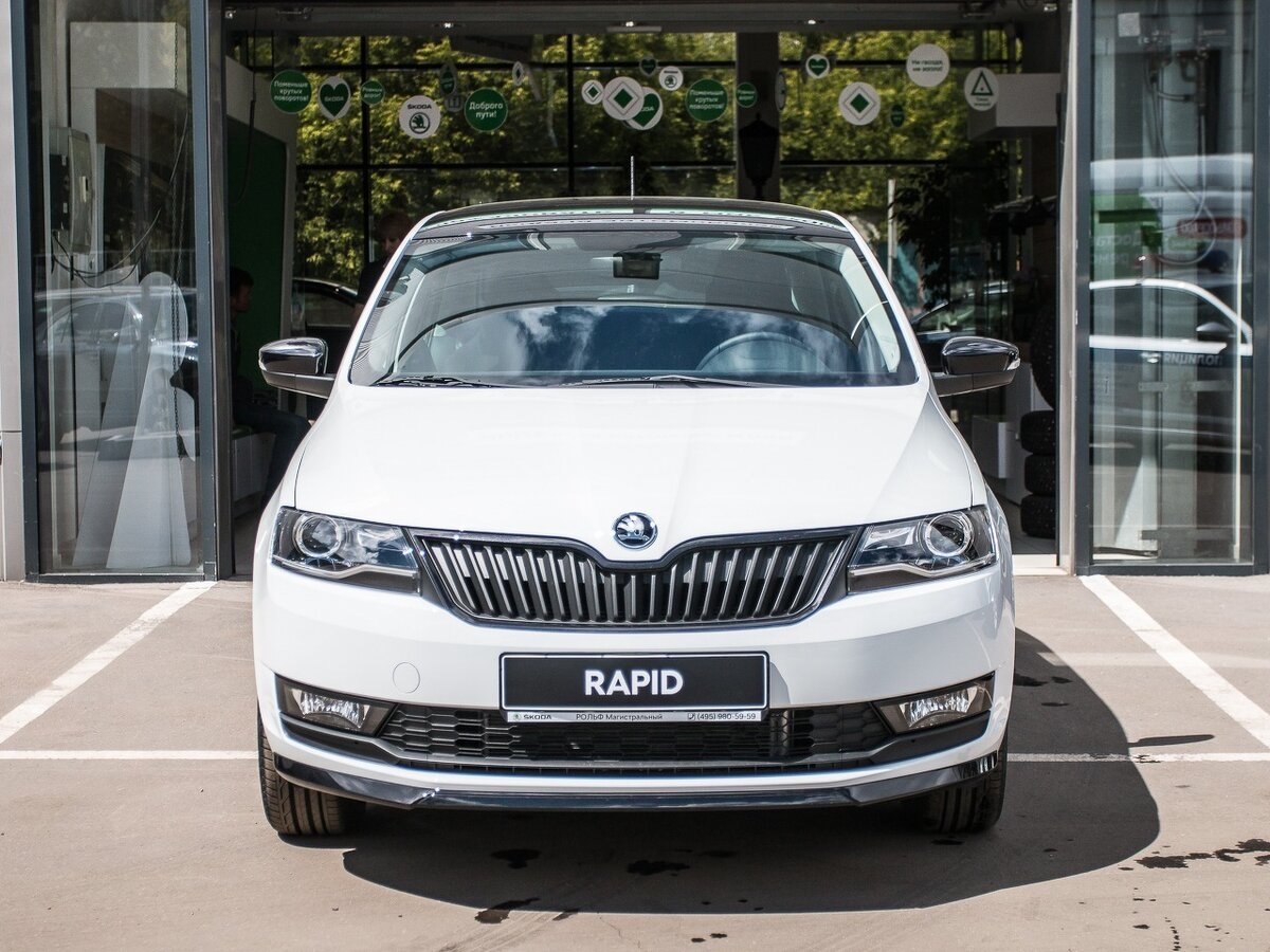Skoda Rapid рестайлинг
