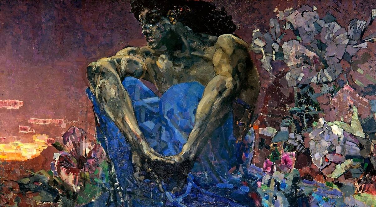     Михаил Врубель. Демон сидящий. 1890