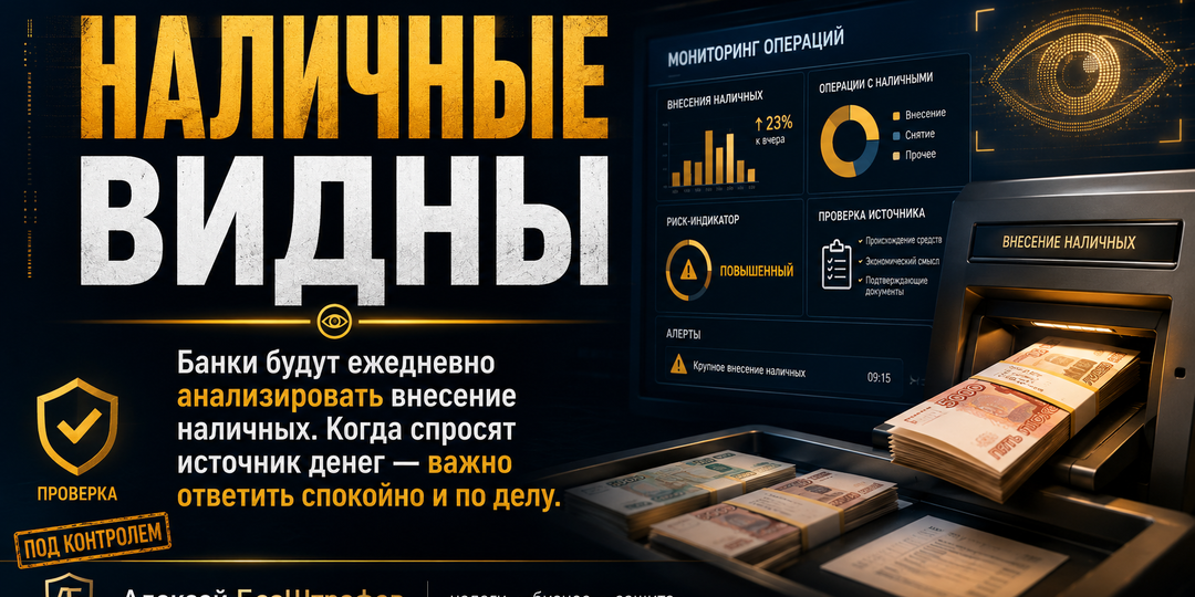 Внёс выручку на счёт — банк спросил откуда. С 20 мая это будет чаще