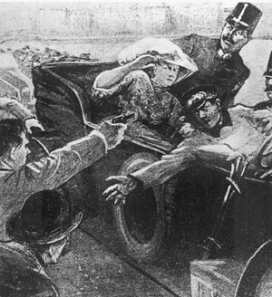 Убийство 28 июня 1914 года в городе Сараево (Босния) наследника престола Австро-Венгрии эрцгерцога Франца Фердинанда
