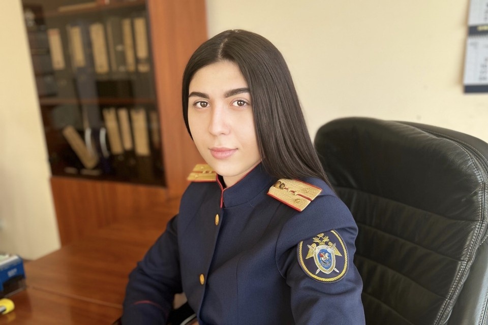    Виолетта Синчукова пошла по стопам отца и тоже расследует преступления. Фото: СУ СК по Ростовской области