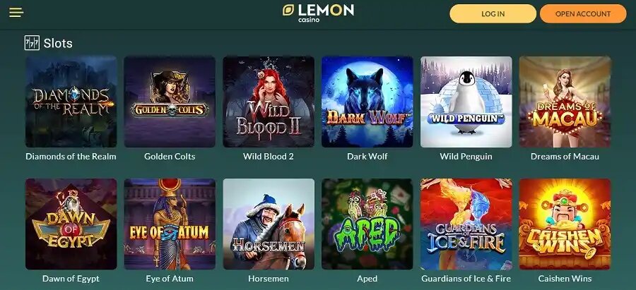 Najlepsi Dostawcy Automatów w Lemon Casino