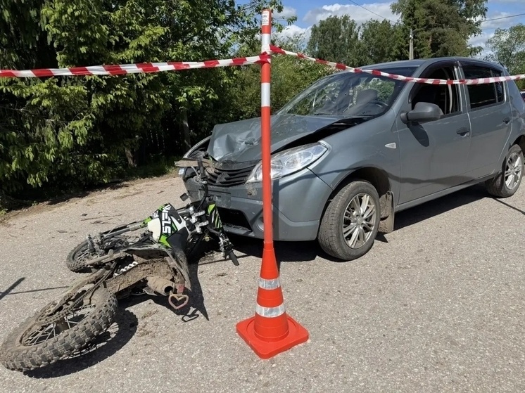     В Новгородском округе получил тяжелые травмы 12-летний питбайкер. фото: пресс-служба Управления Госавтоинспекции УМВД РФ по Новгородской области