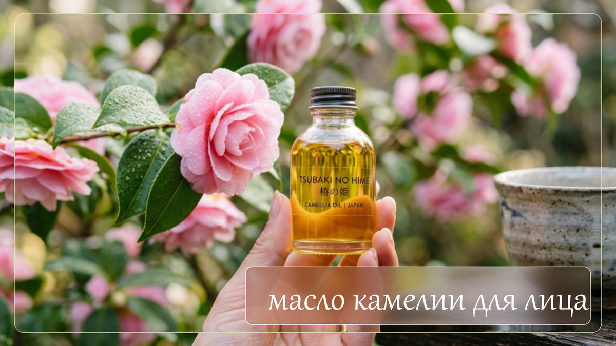 Масло камелии для лица