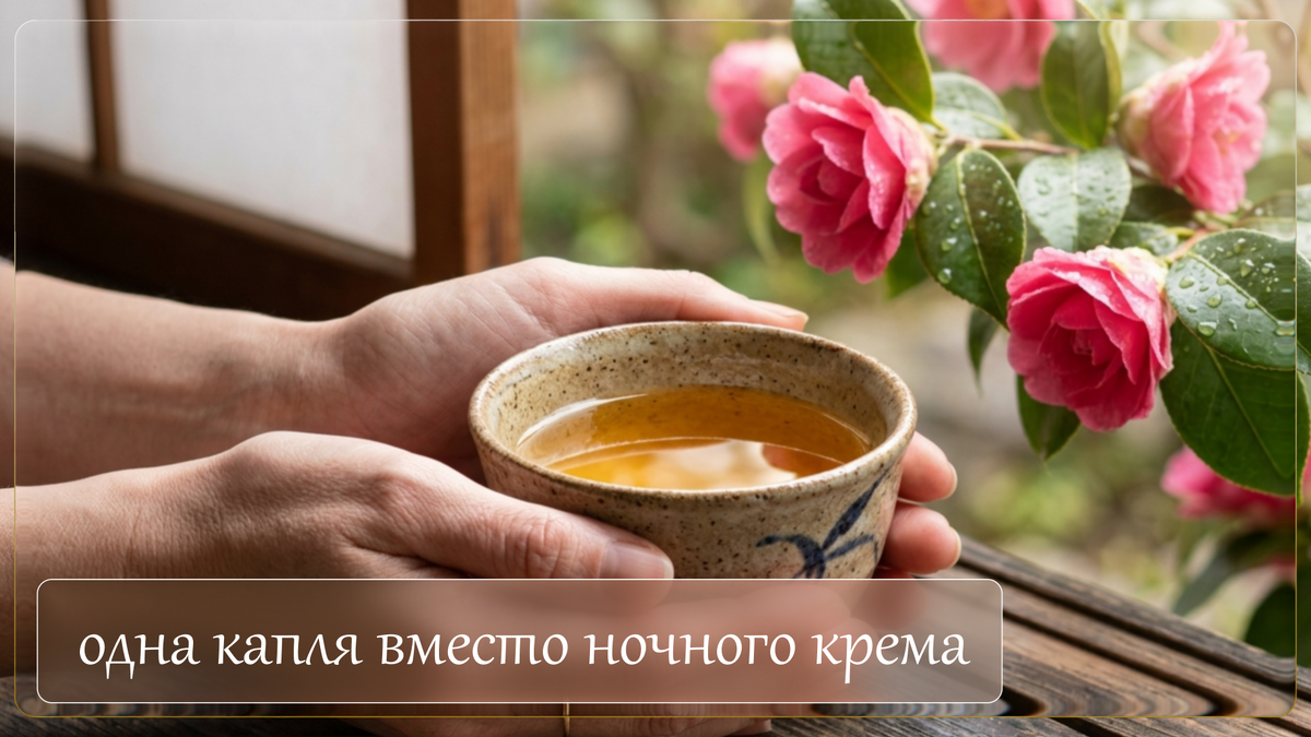Масло камелии для лица