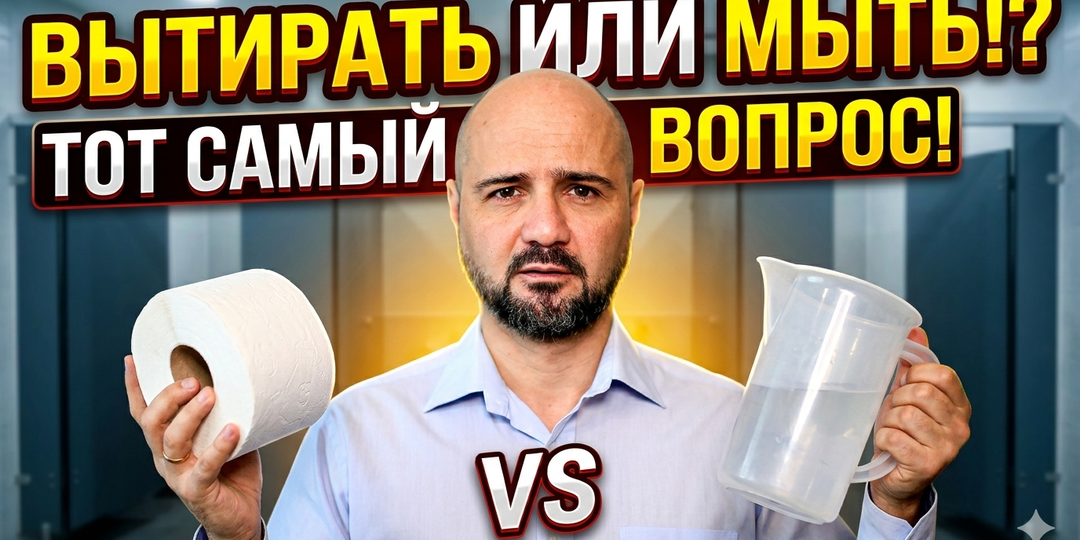 Вытирать или мыть: я объехал 100 стран и наконец знаю правильный ответ. Он вас удивит