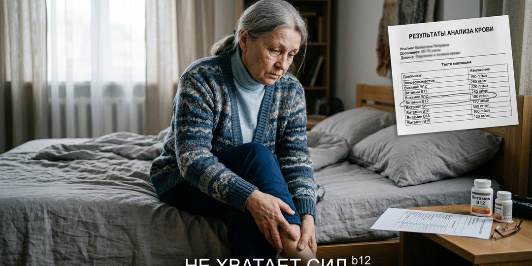 Витамин B12: почему у тебя нет энергии, даже если ты спишь 8 часов