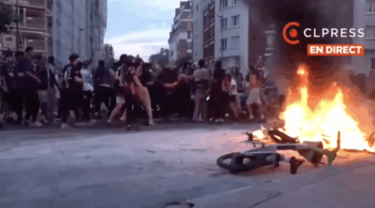    Фото: скриншот видео из СМИ Франции