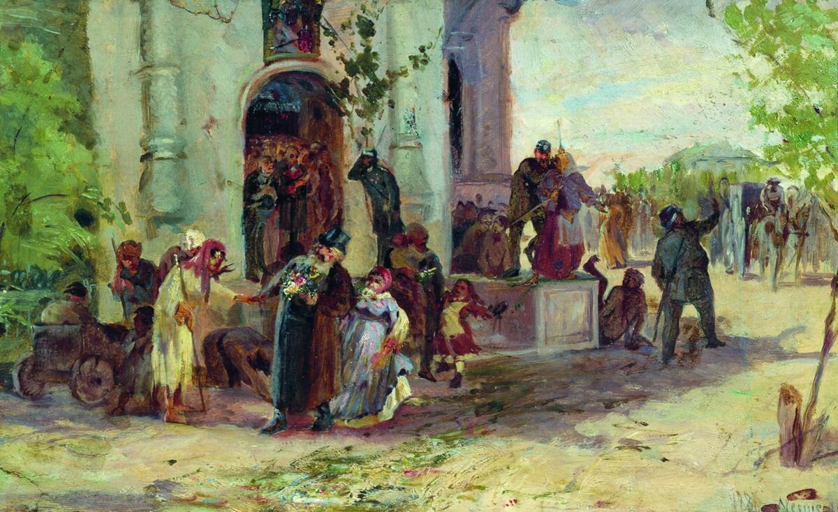 М. Нестеров "Троицын день"