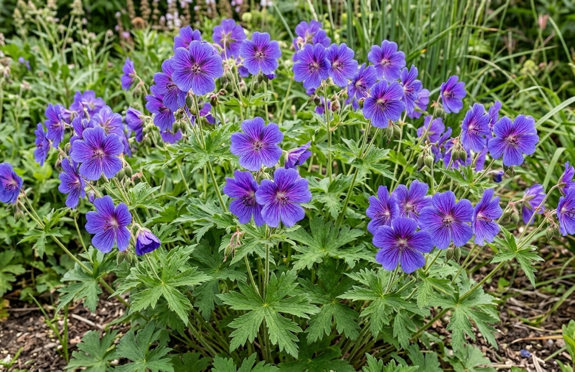 Герань величественная (великолепная) (Geranium × magnificum
