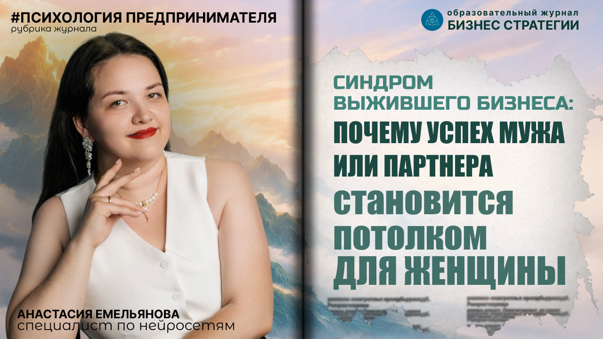Автор журнала Анастасия Емельянова. Мультиформатный эксперт по работе с мышлением, специалист по нейросетям.