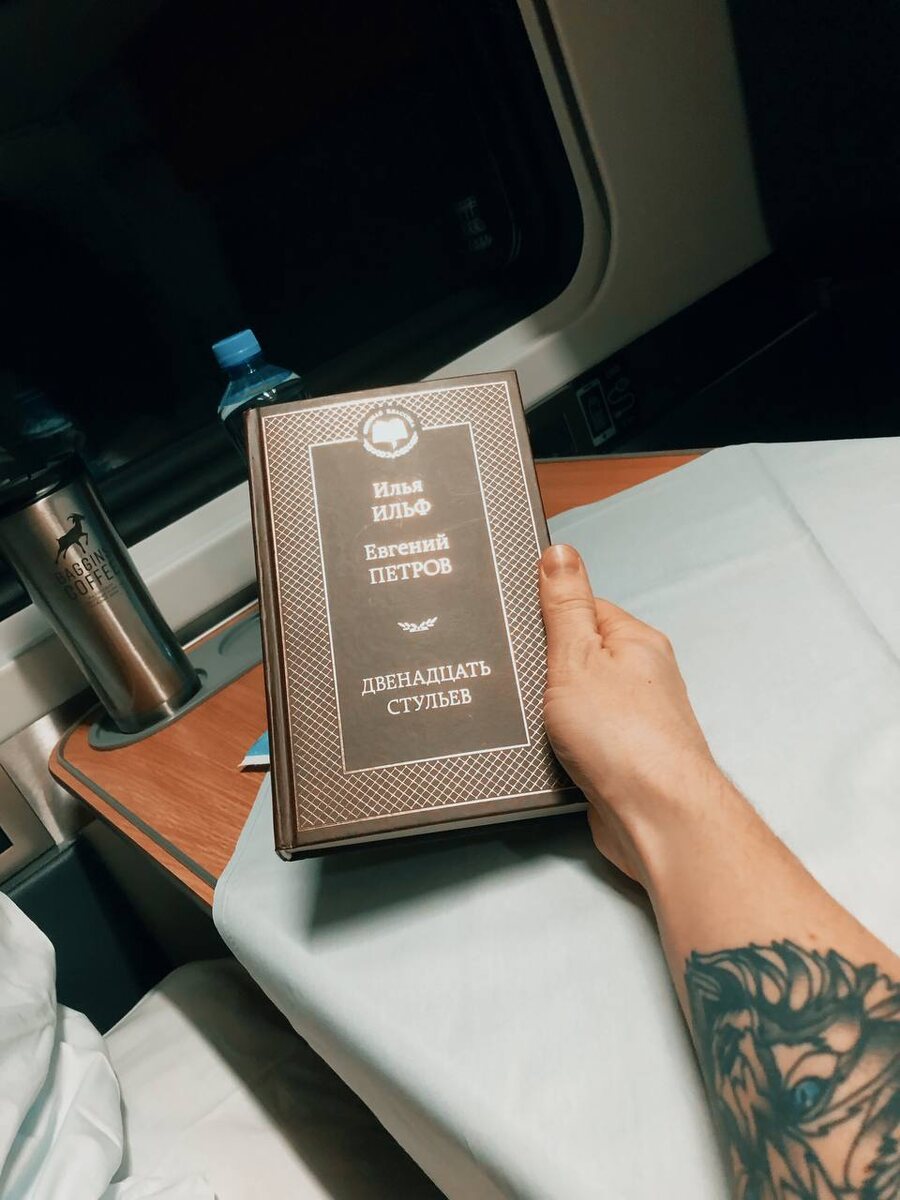 Идеальная книга для путешествий в поезде...