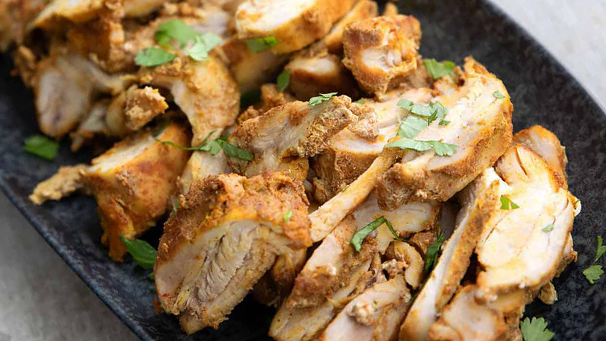 Домашняя шаурма из курицы в духовке