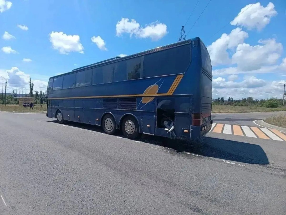    ВСУ атаковал рейсовый автобус