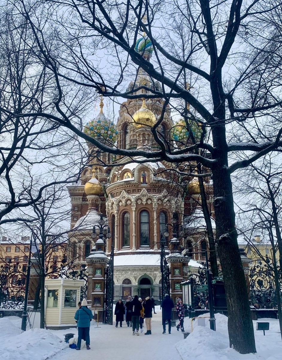 Храм «Спас на Крови» (полное название — храм Воскресения Христова на Крови) построен на месте смертельного ранения императора Александра II в Санкт-Петербурге, фото автора