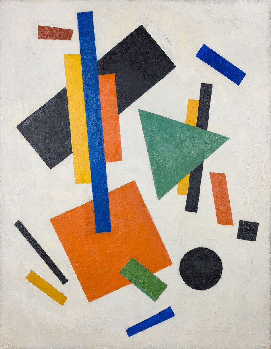 К. Малевич, Супрематическая композиция, 1916