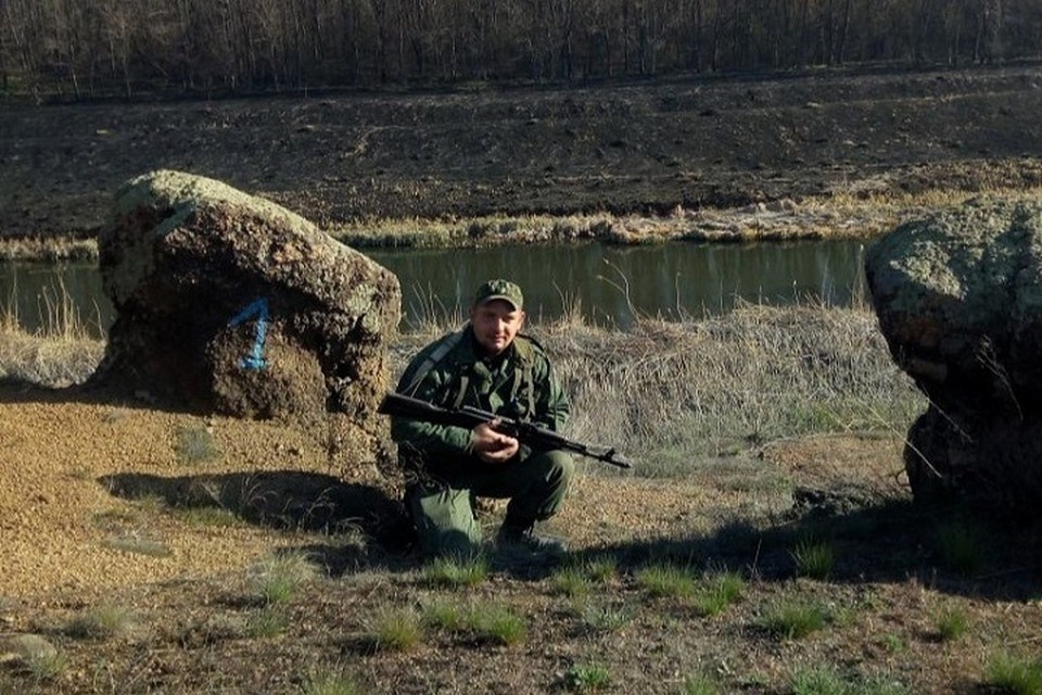    Водитель на шахте Денис Мулявко встал на защиту Донбасса в 2019 году. Фото: «Защитники Отечества» в ДНР