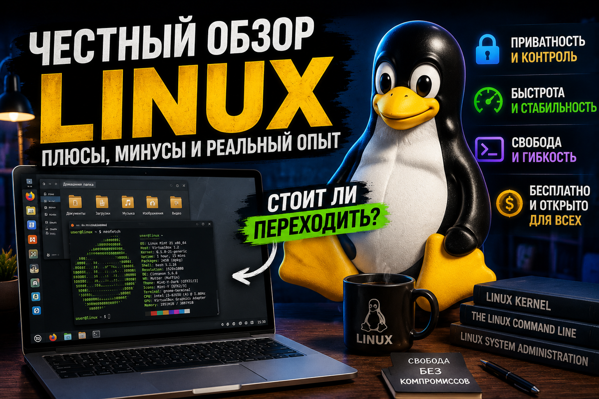 Linux оказался совсем не таким, каким его представляют честный обзор системы, которая меняет рынок компьютеров