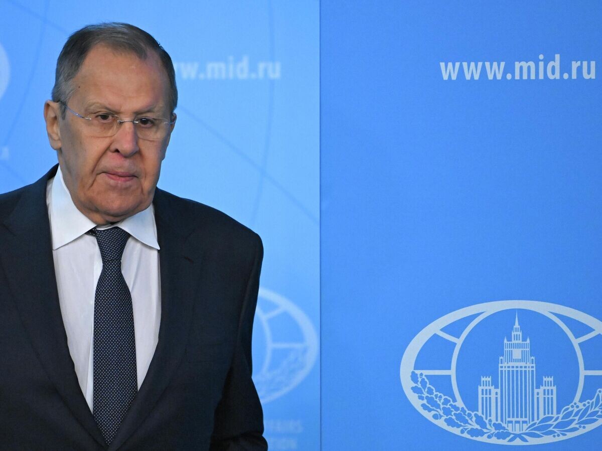    Министр иностранных дел РФ Сергей Лавров на пресс-конференции по итогам деятельности российской дипломатии в 2025 году© РИА Новости . Сергей Гунеев