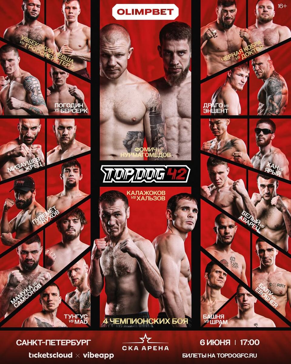     Постер турнира Top Dog 42