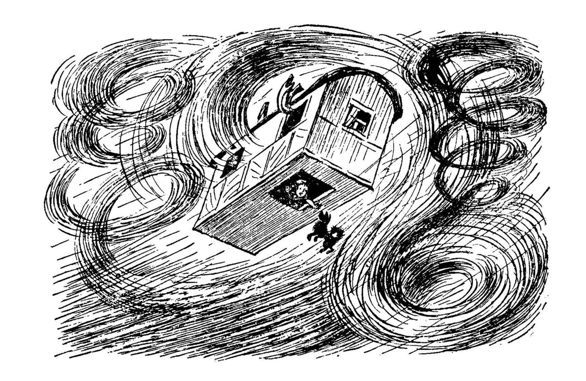 Николай Радлов. Иллюстрация к книге Александра Волкова "Волшебник Изумрудного города". Изображение взято из открытых источников
