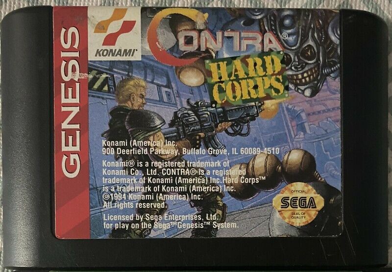 Картридж Contra Hard Corps из коллекции Алексея Буткеева