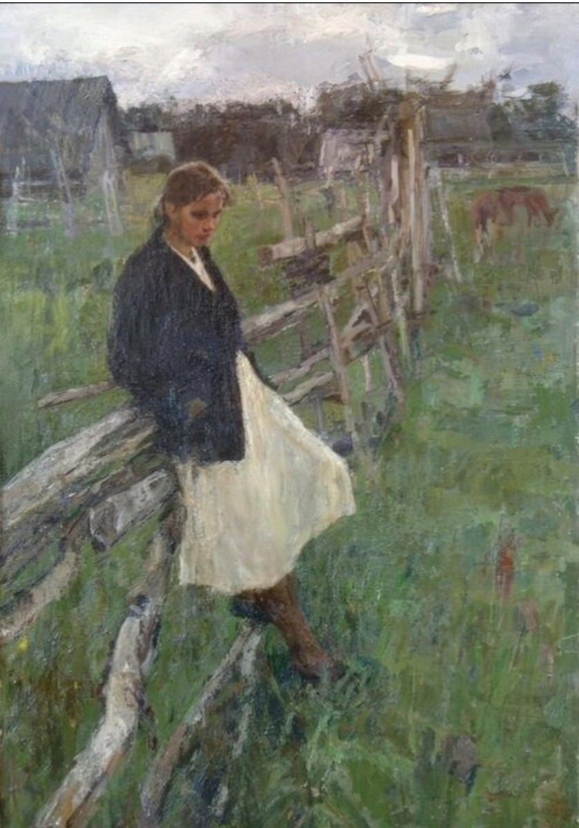 Художник Майя Копытцева ("Ожидание")