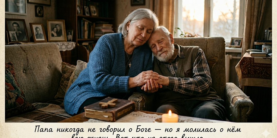 Папа никогда не говорил о Боге — но я молилась о нём всю жизнь. Вот что из этого вышло