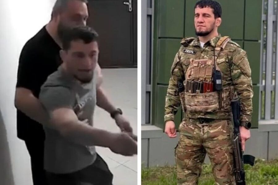 коллаж: скриншот видео/фото из соцсети Джихада Юнусова