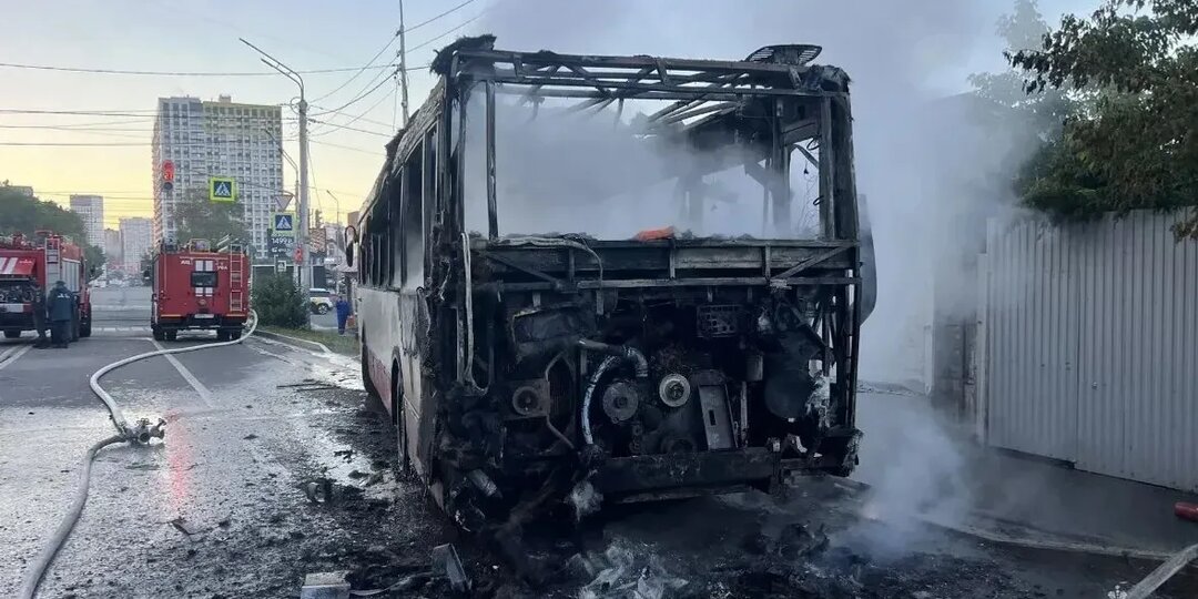 В Уфе произошел страшный пожар