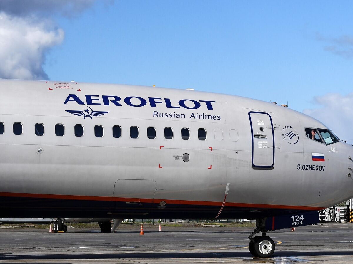    Самолет Boeing 737-800 "С. Ожегов" авиакомпании "Аэрофлот" © РИА Новости . Илья Наймушин