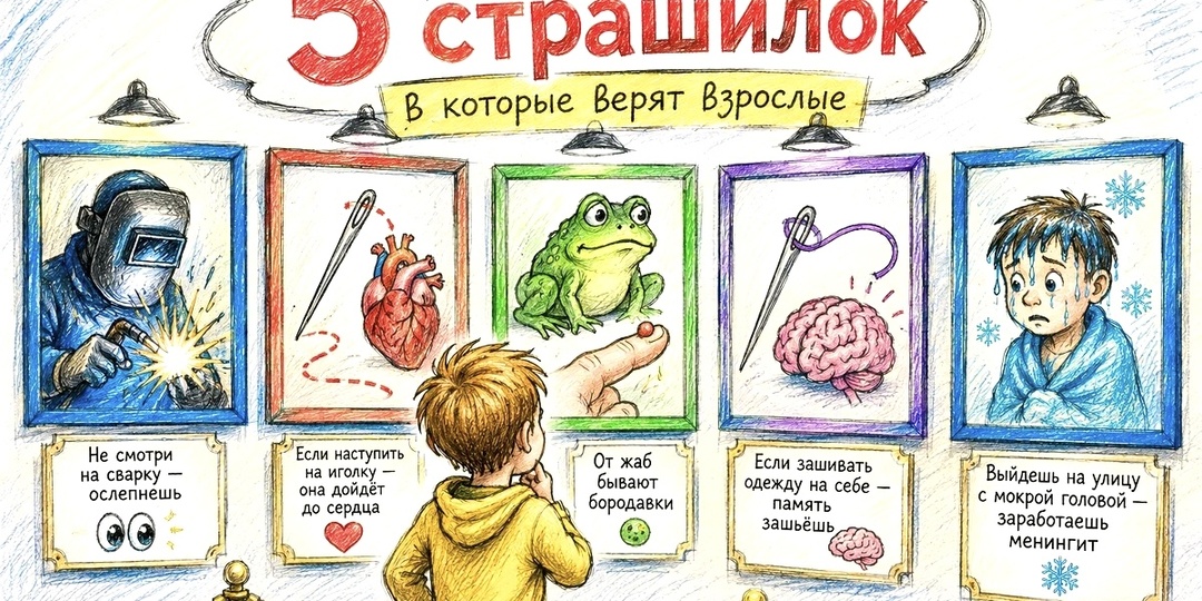5 детских «страшилок», в которые многие взрослые верят до сих пор