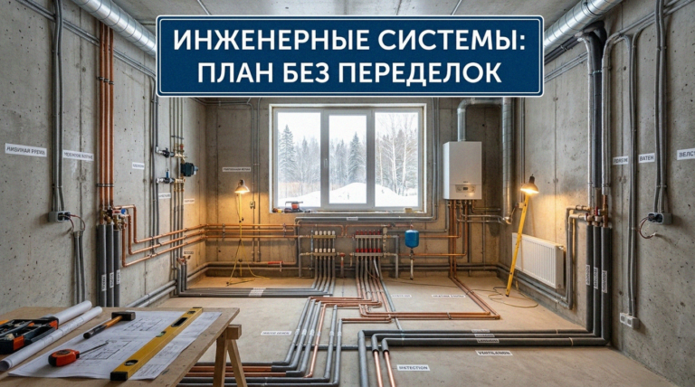    Пошаговый план последовательного монтажа инженерных коммуникаций без ошибок и накладок