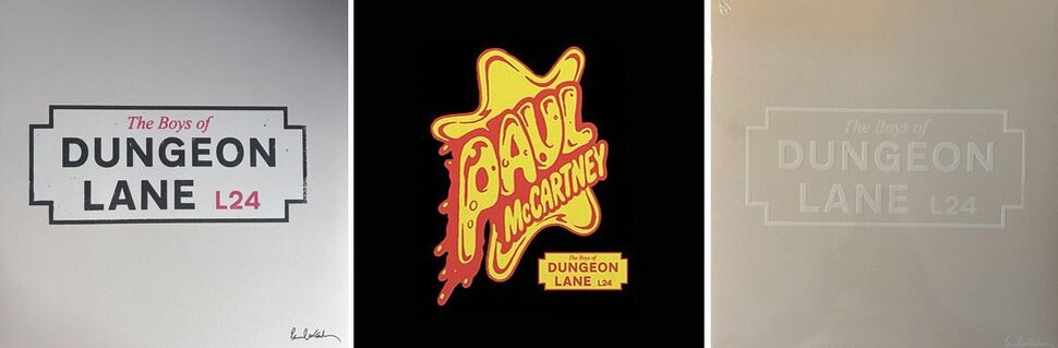Разные обложки лонгплея The Boys of Dungeon Lane. 