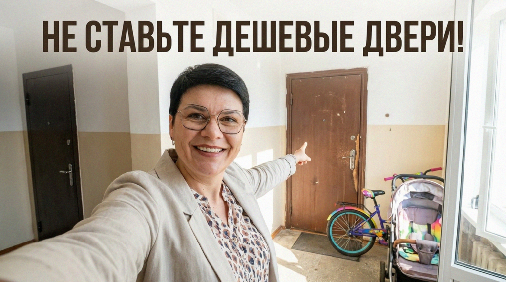    Результат установки дешевой входной двери через полгода rusdver