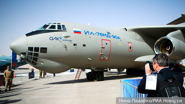 Российские войска получили новые тяжелые транспортные самолеты Ил-76МД-90А