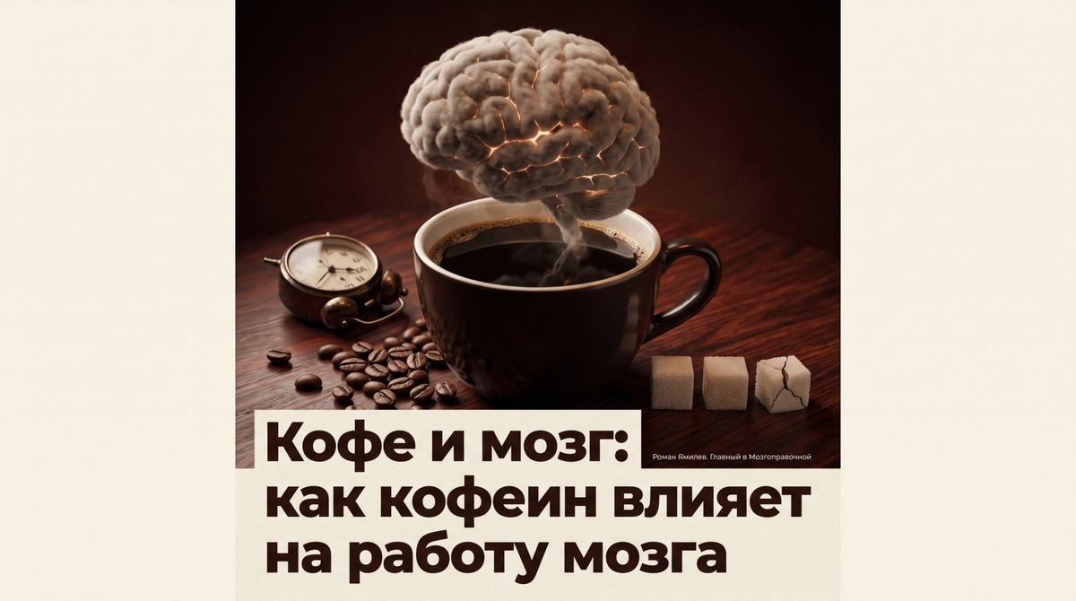   Кофе и мозг: бодрость, доза и отказ | Роман Ямилев. Главный в Мозгоправочной Роман Ямилев