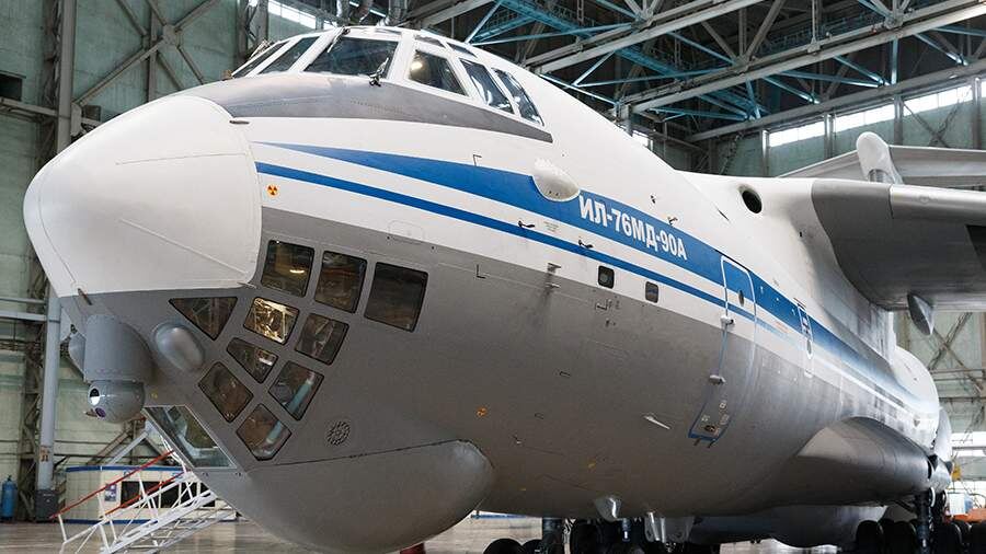Российские войска получили новые тяжелые транспортные самолеты Ил-76МД-90А