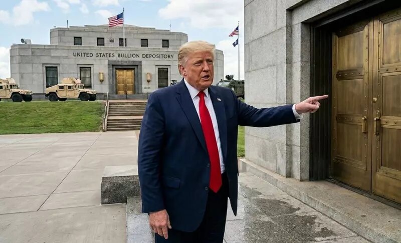 Трамп требует вскрыть Форт-Нокс, при чём тут арестованная сотрудница ЦРУ с золотыми слитками на $40 млн