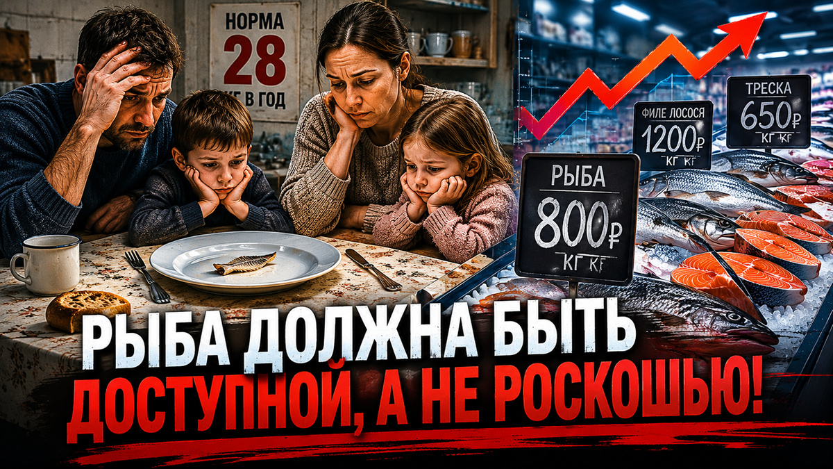 Россияне едят слишком мало рыбы. Где взять деньги на её покупку, медицина не уточнила