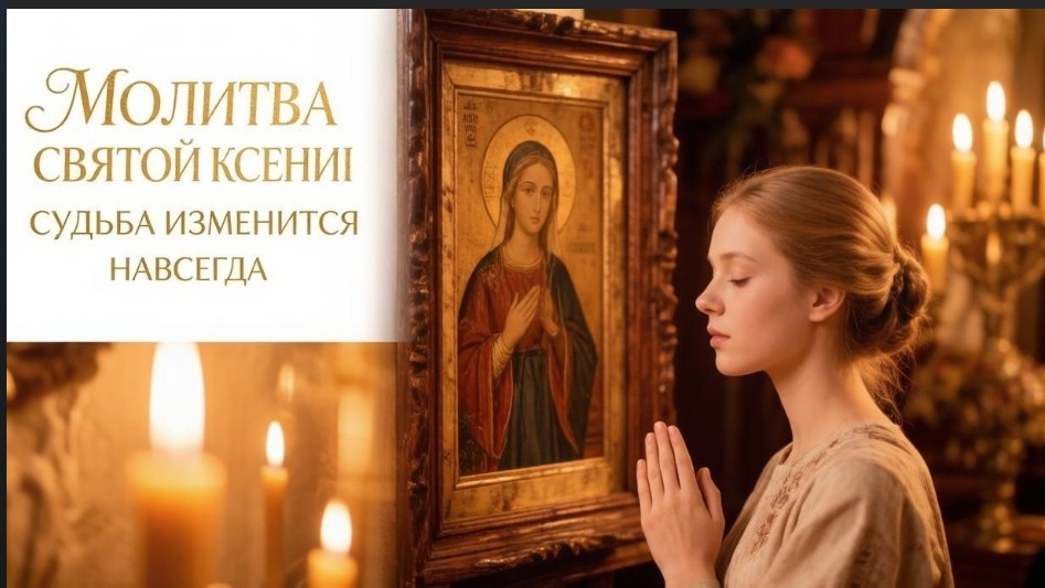 Молитва Святой Ксении судьба изменится навсегда