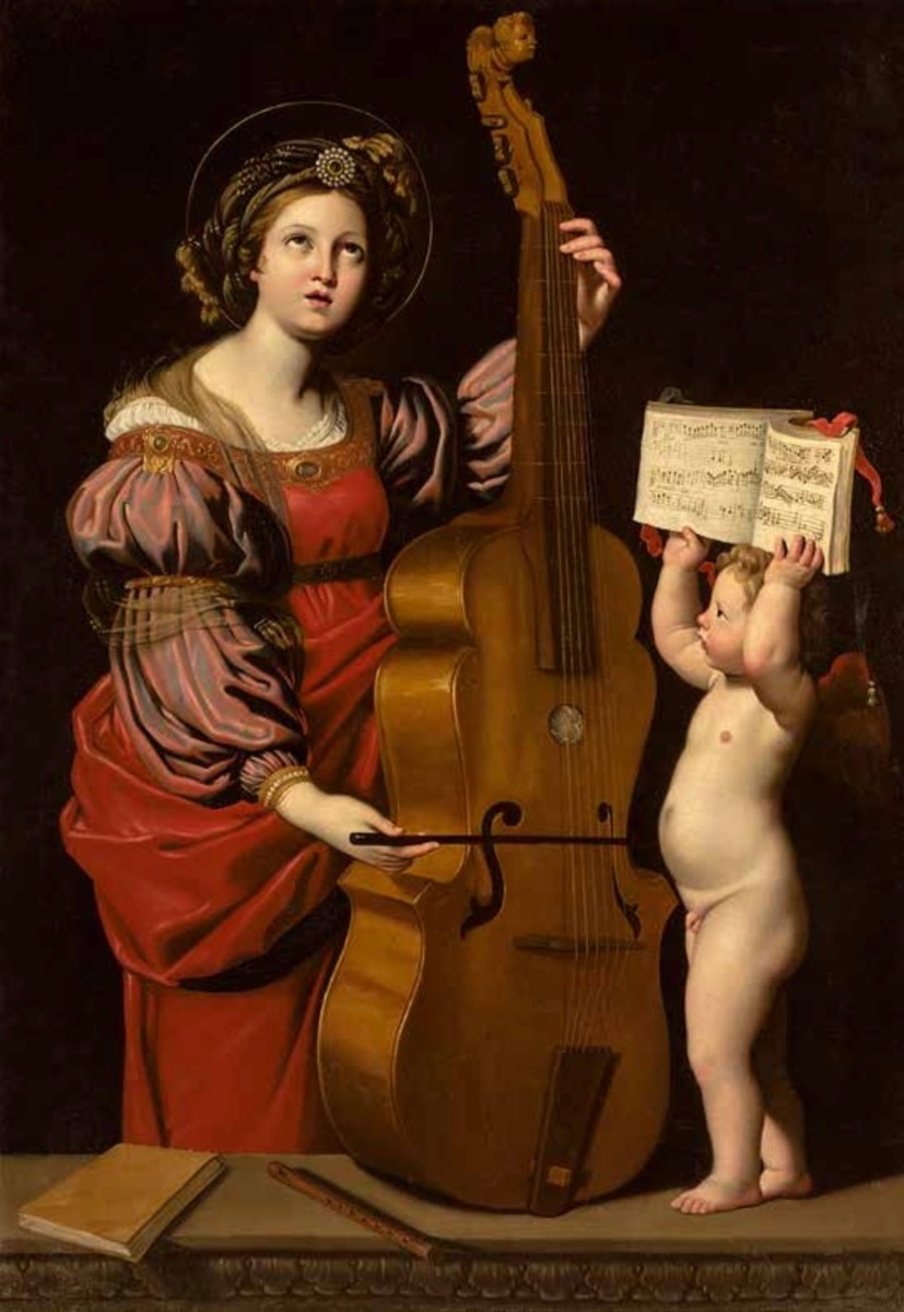 Дзампьери Доменико, прозванный Доменикино (1581–1641), мастерская
Святая Цецилия
XVIII век
Холст, масло
НИМ РАХ