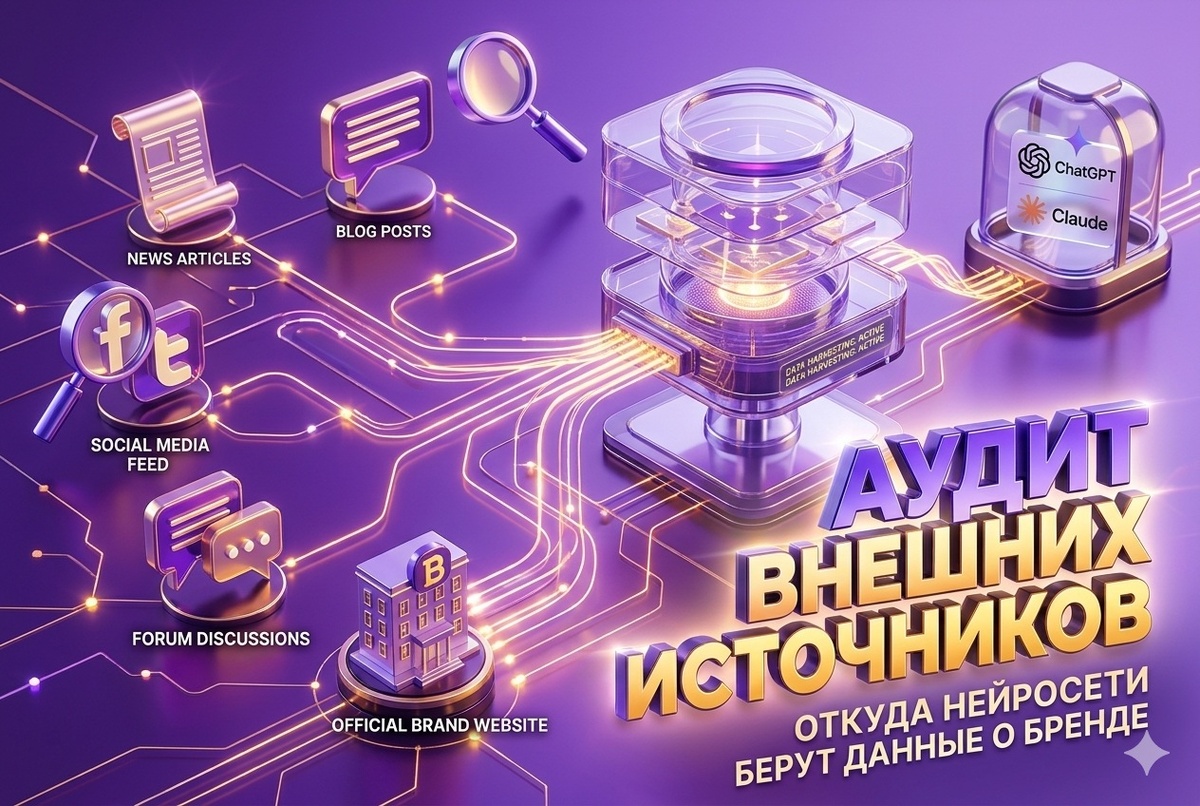 Какие сайты влияют на мнение нейросетей о вашем бренде