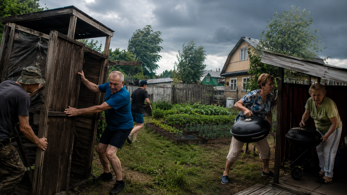 Дачники разбирают постройки, чтобы не платить налоги