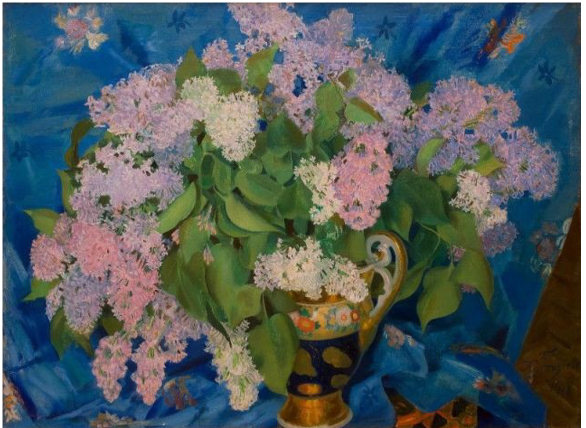 Художник Борис Кустодиев (1918 г)