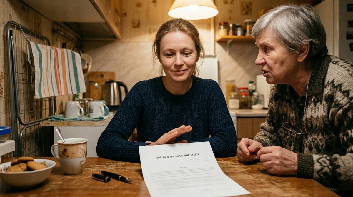 Свекровь подсунула дарственную и перьевую ручку. А невестка семьдесят два платежа по ипотеке внесла сама — и свою половину не подарит.