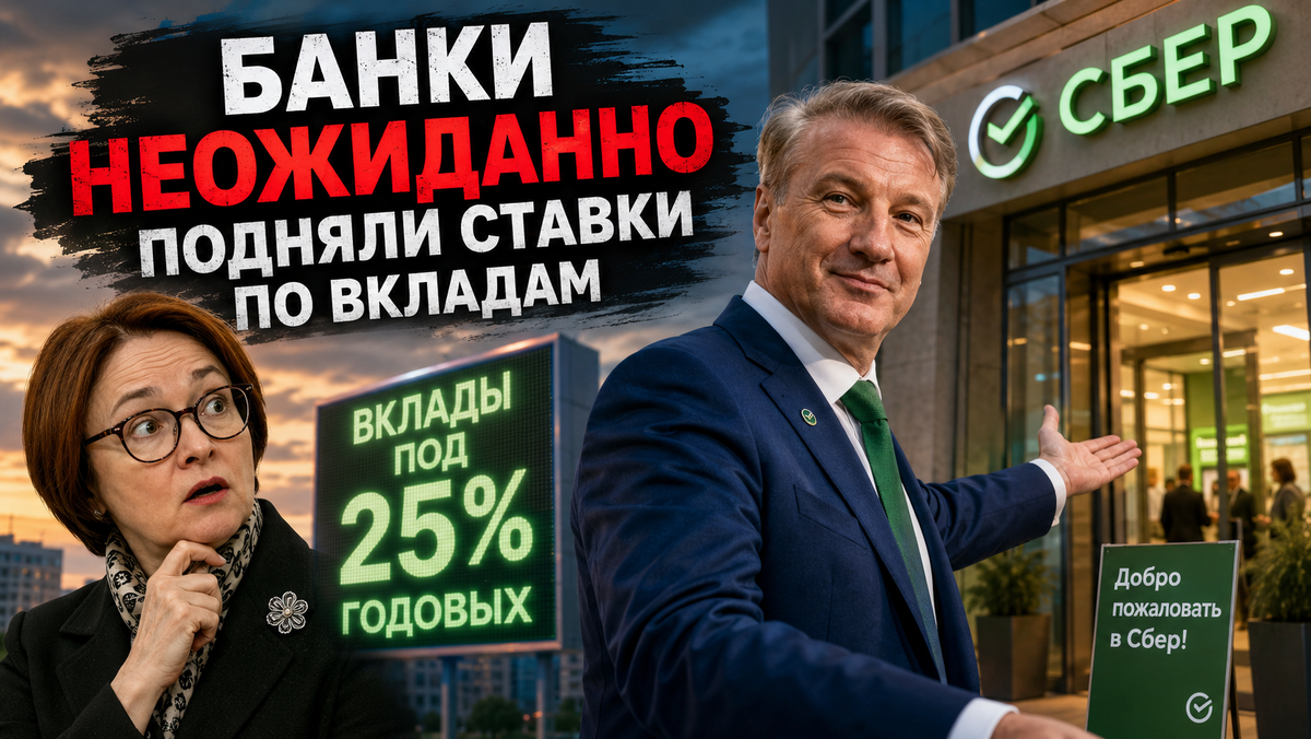 Банки начали борьбу за деньги россиян и подняли ставки по вкладам